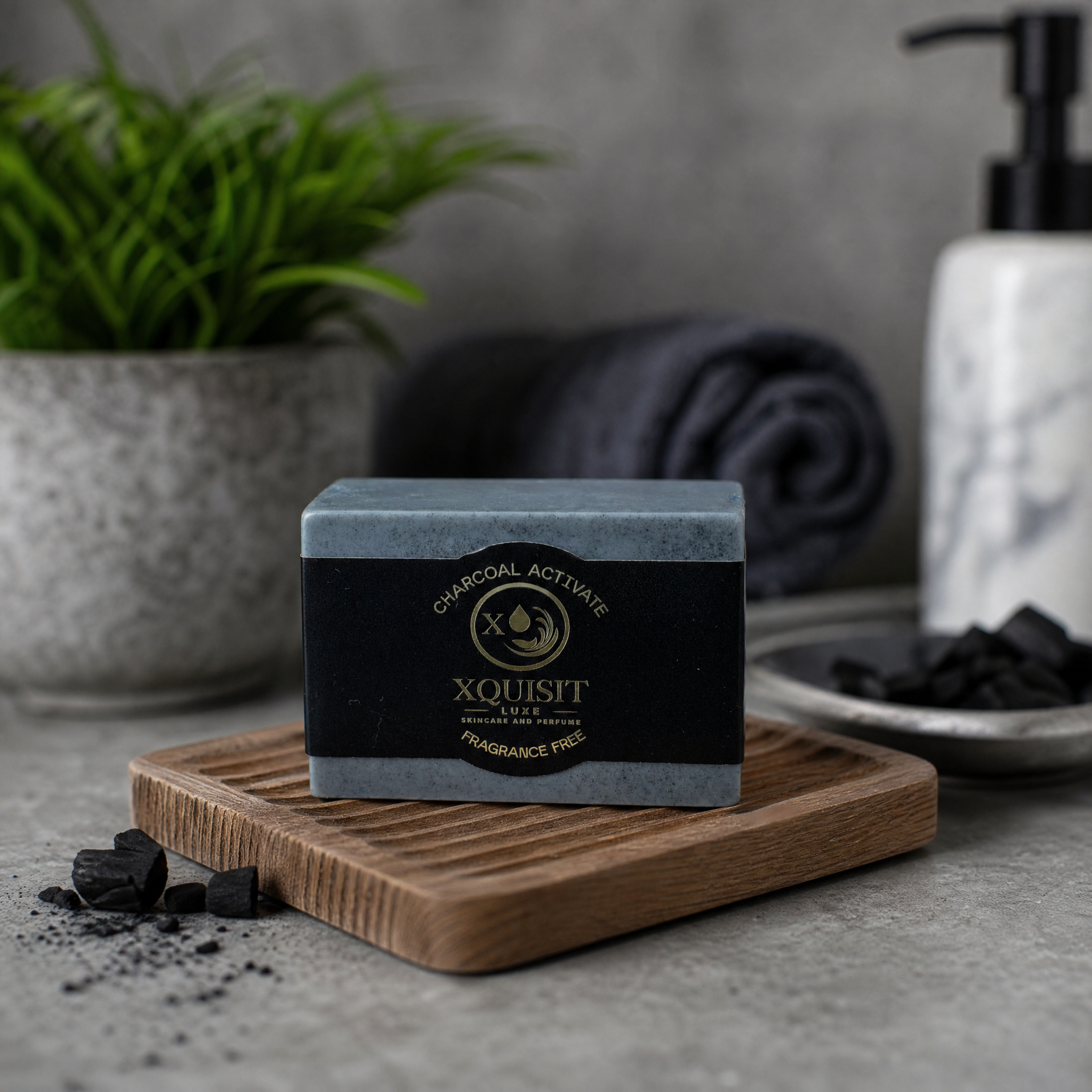Activated Charcoal Soap — Deep Cleansing & Skin Detox