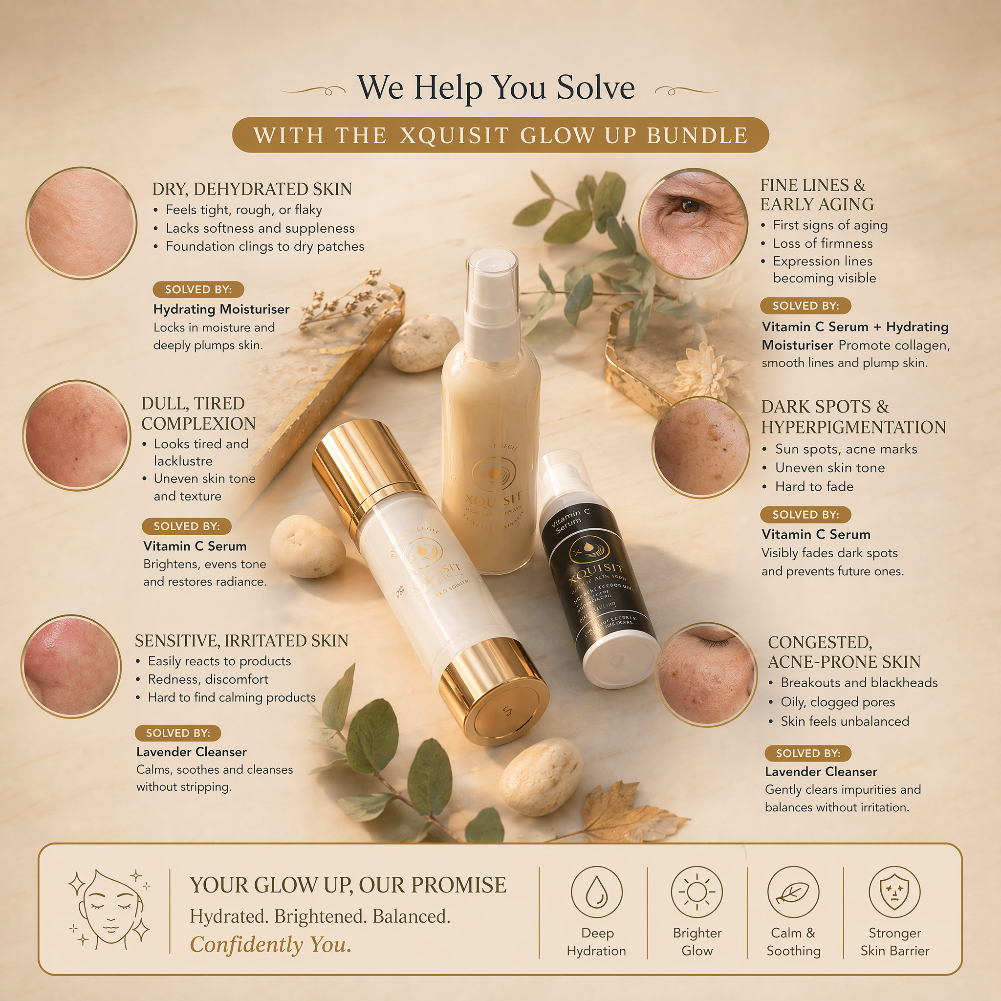 Glow Up Skincare Bundle — Radiant & Healthy Skin