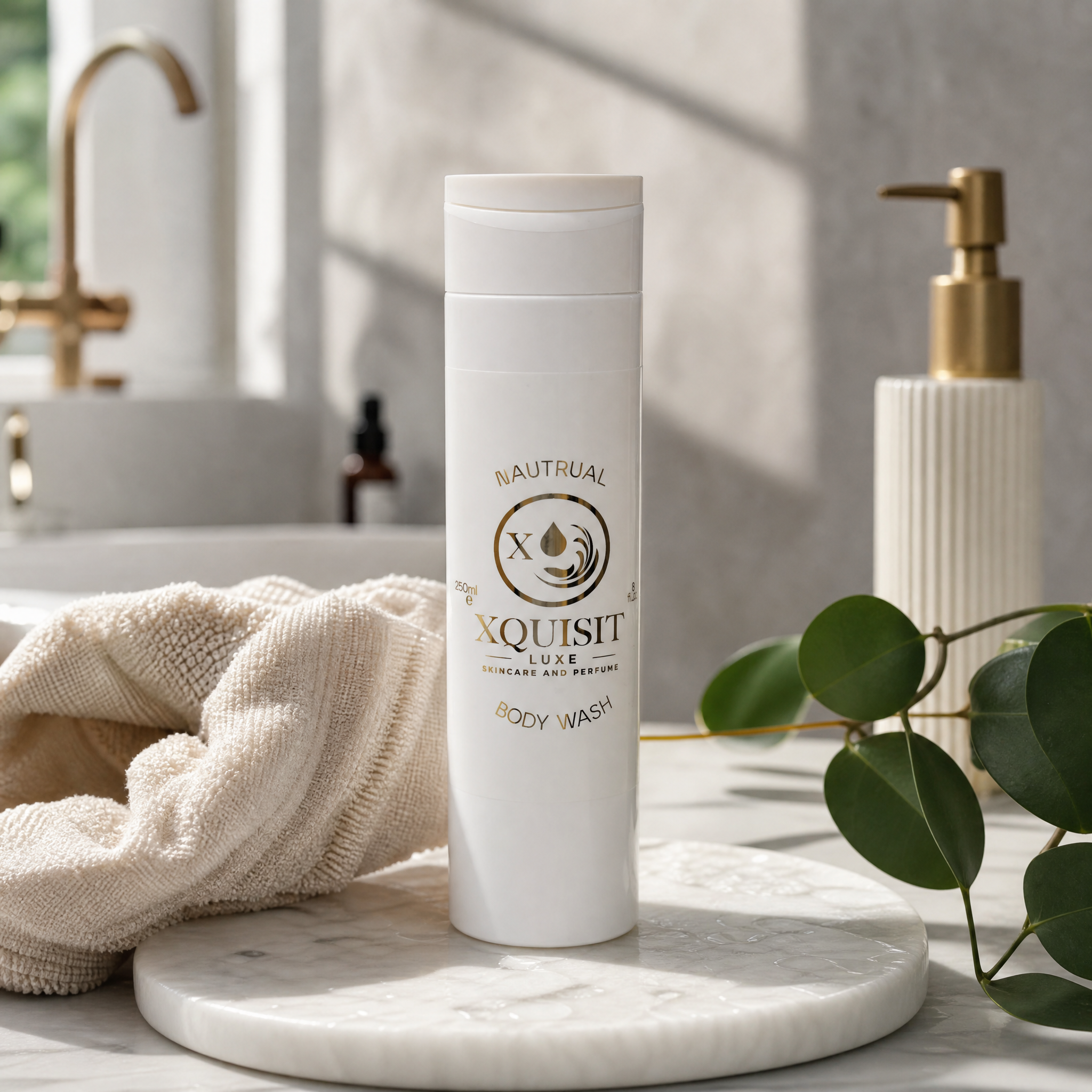Gel douche naturel aux huiles 100 % naturelles pour une peau nourrie