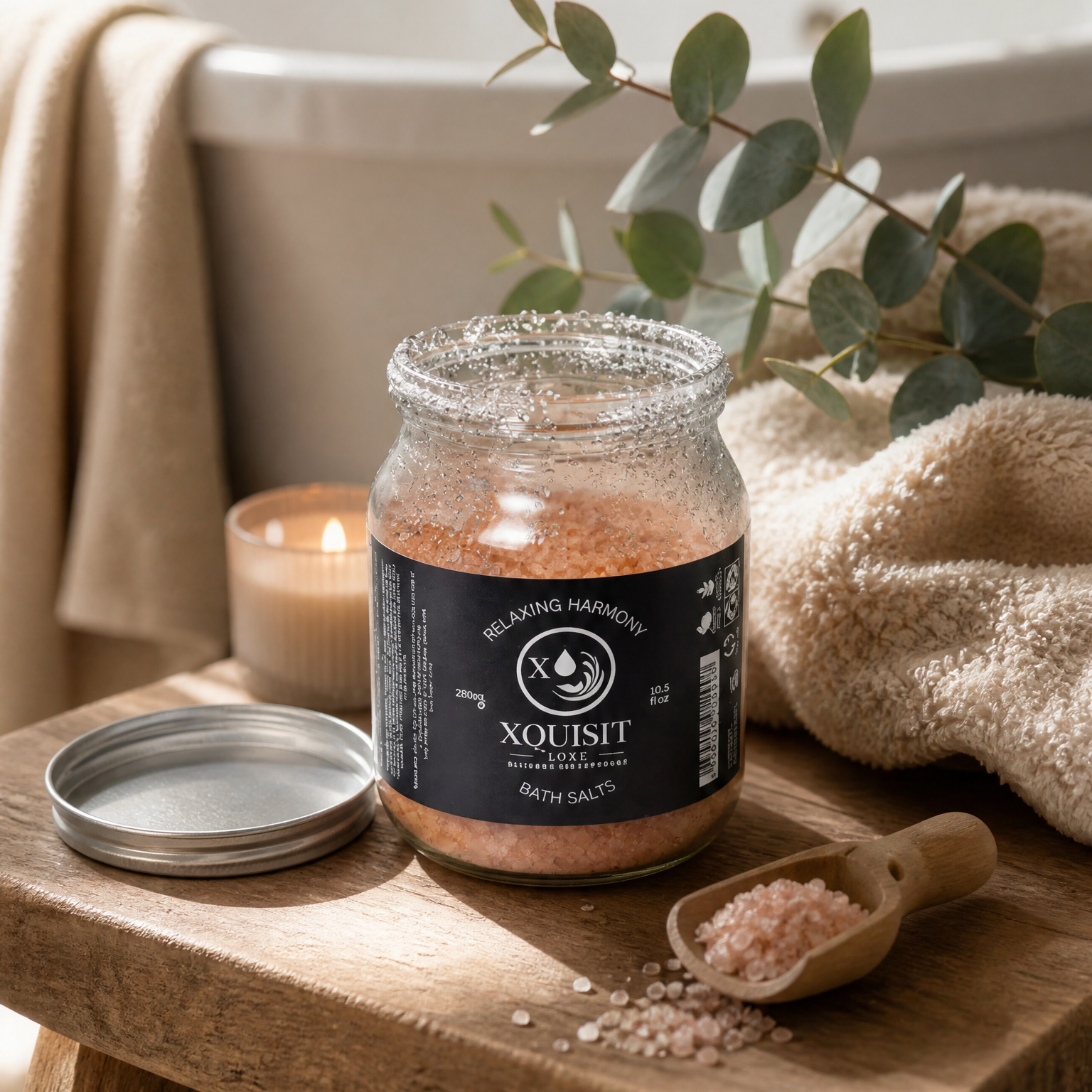 Himalayan Bath Salt Scrub — Relaxation & Skin Renewal