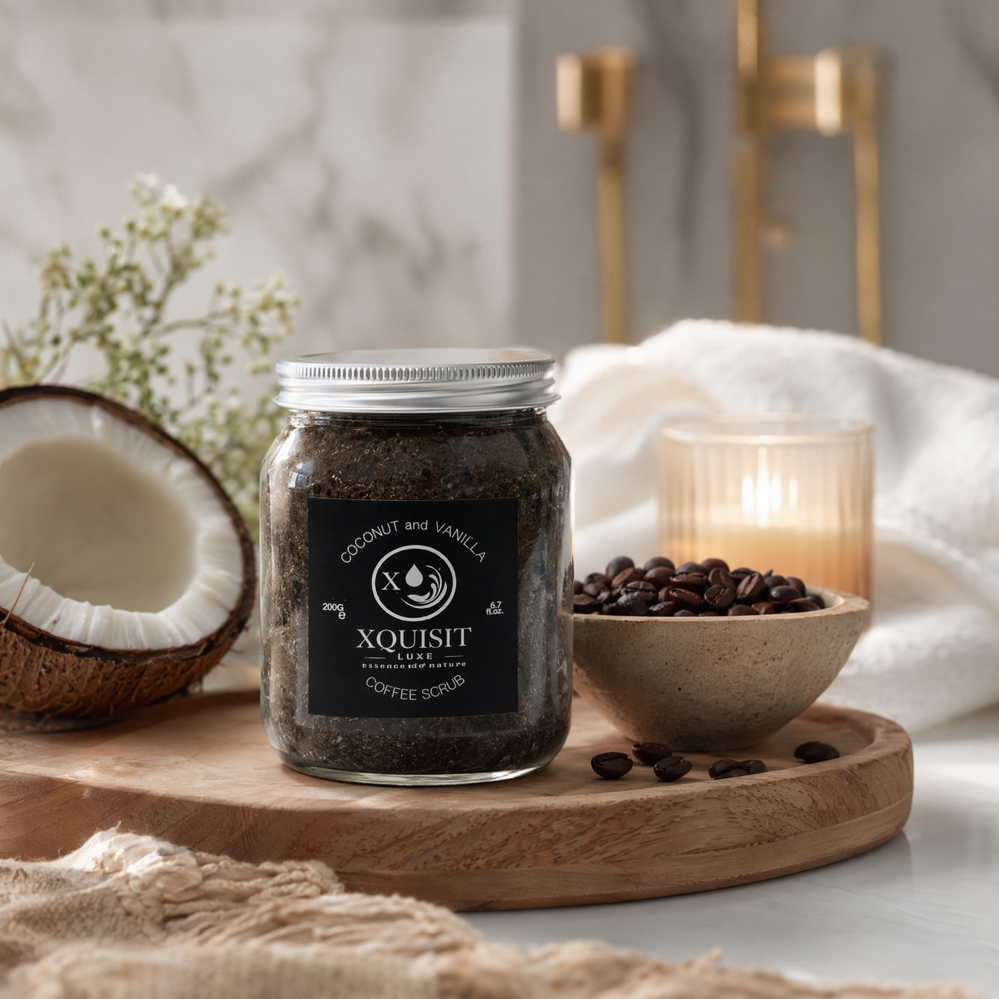 Coffee Body Scrub — Natural Exfoliation for Glowing Skin