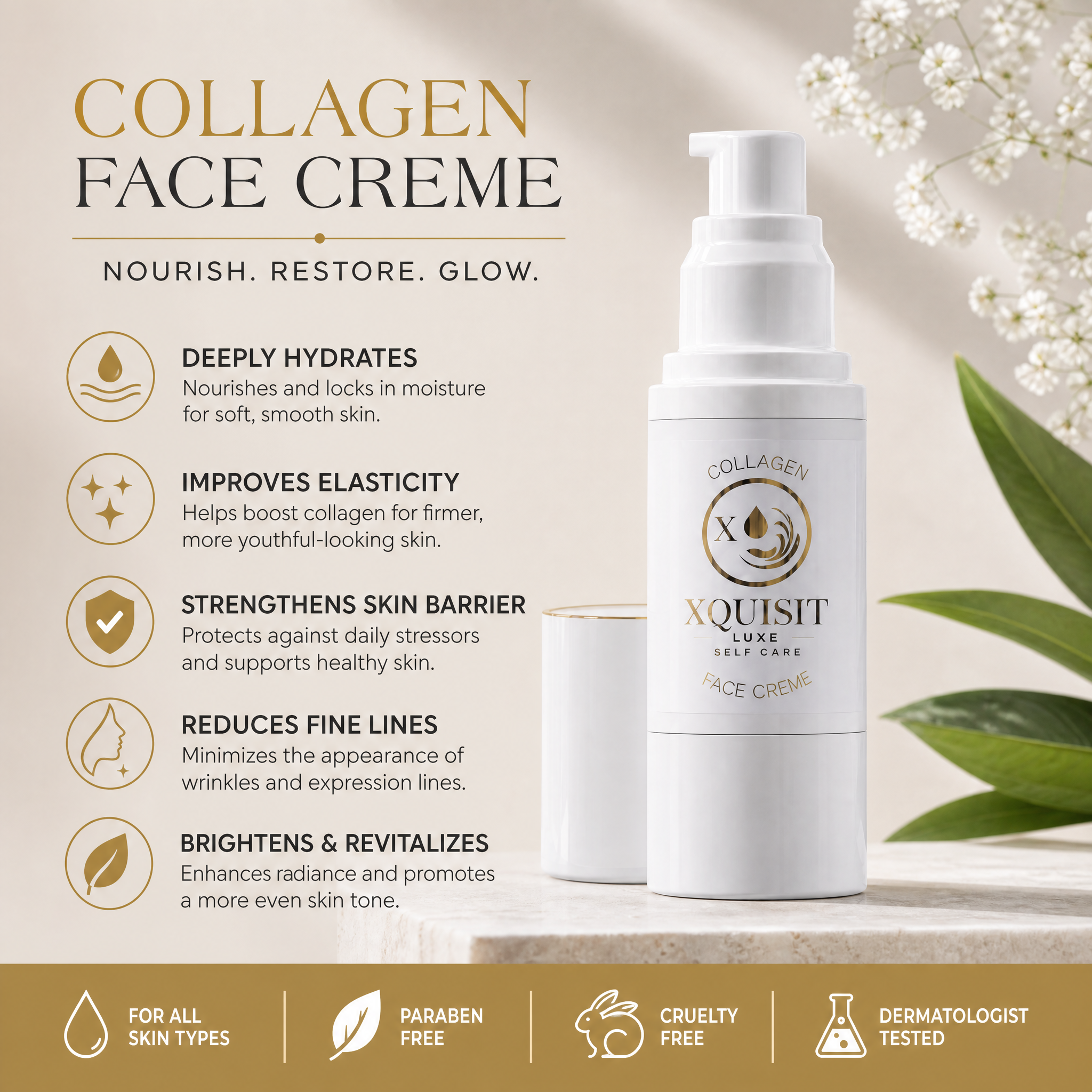 Collagen Cream — Anti-Ageing Hydration & Firmness