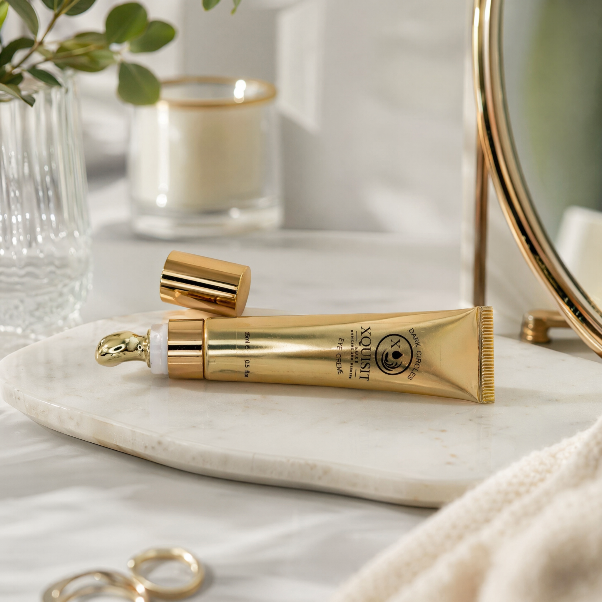 Crème Contour des Yeux Cernes pour Éclaircir et Hydrater