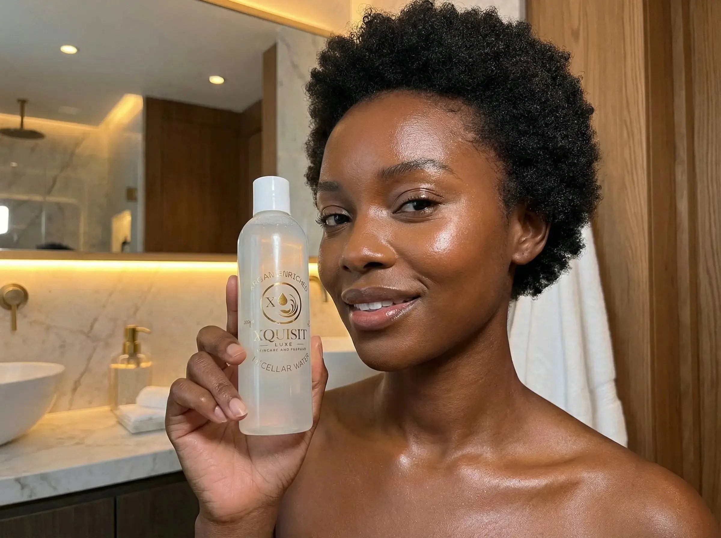 Argan micellar water, Effective Makeup remover - Xquisit Luxe skincare & Perfume