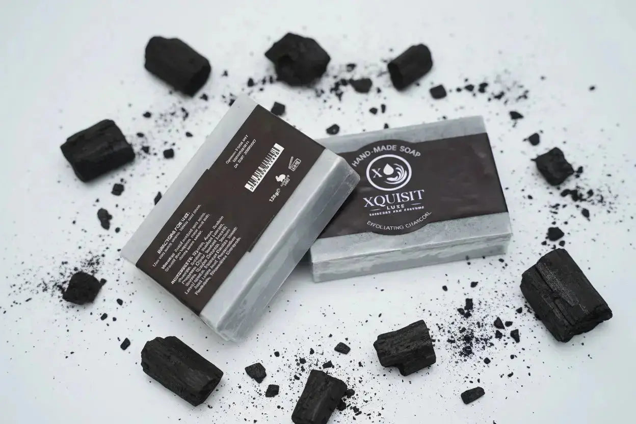 Charcoal Soap for Deep Cleansing and Skin Detox
