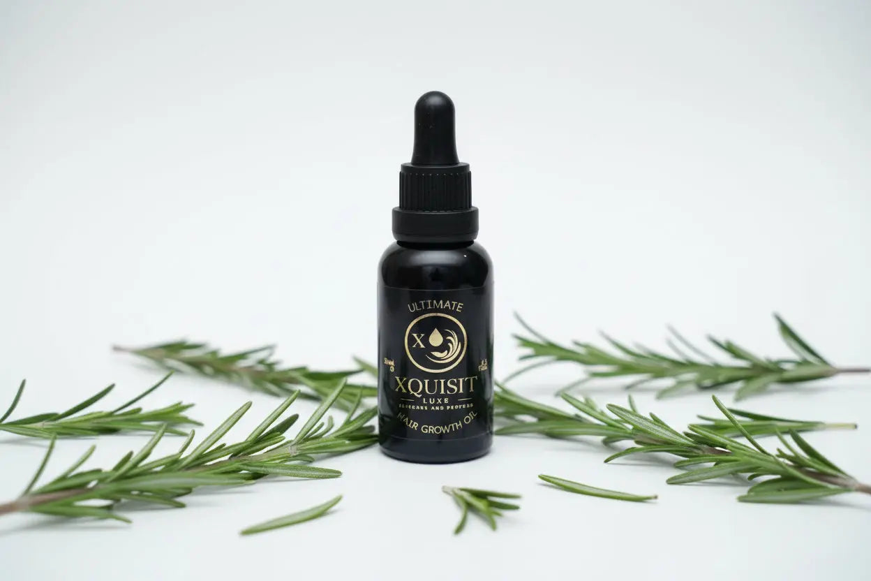 Natural Hair Growth Oil Saw Palmetto and Rosemary Hair Oil - Xquisit Luxe skincare & Perfume