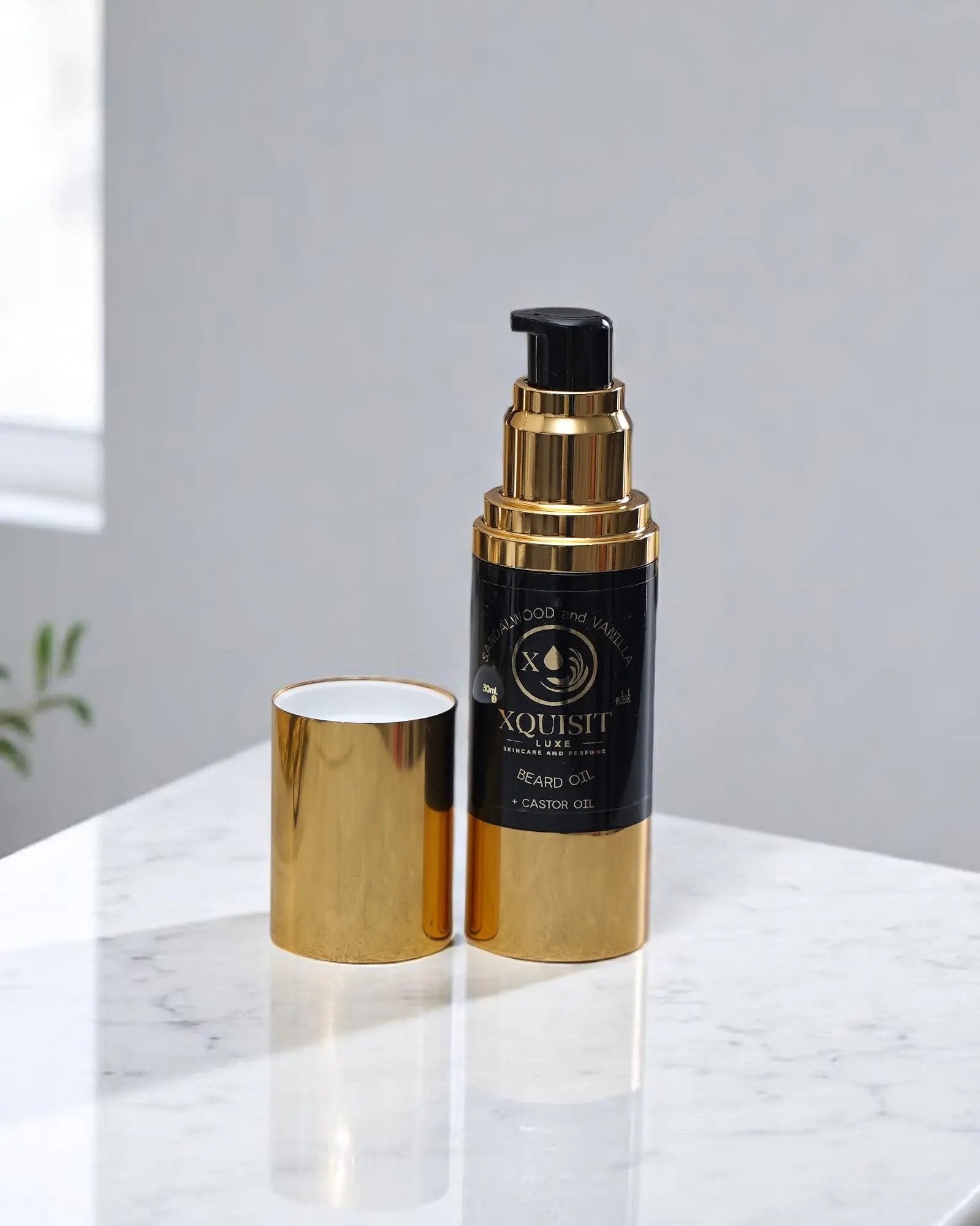 Ultimate Vegan Beard Growth Oil with Castor Oil - Xquisit Luxe skincare & Perfume