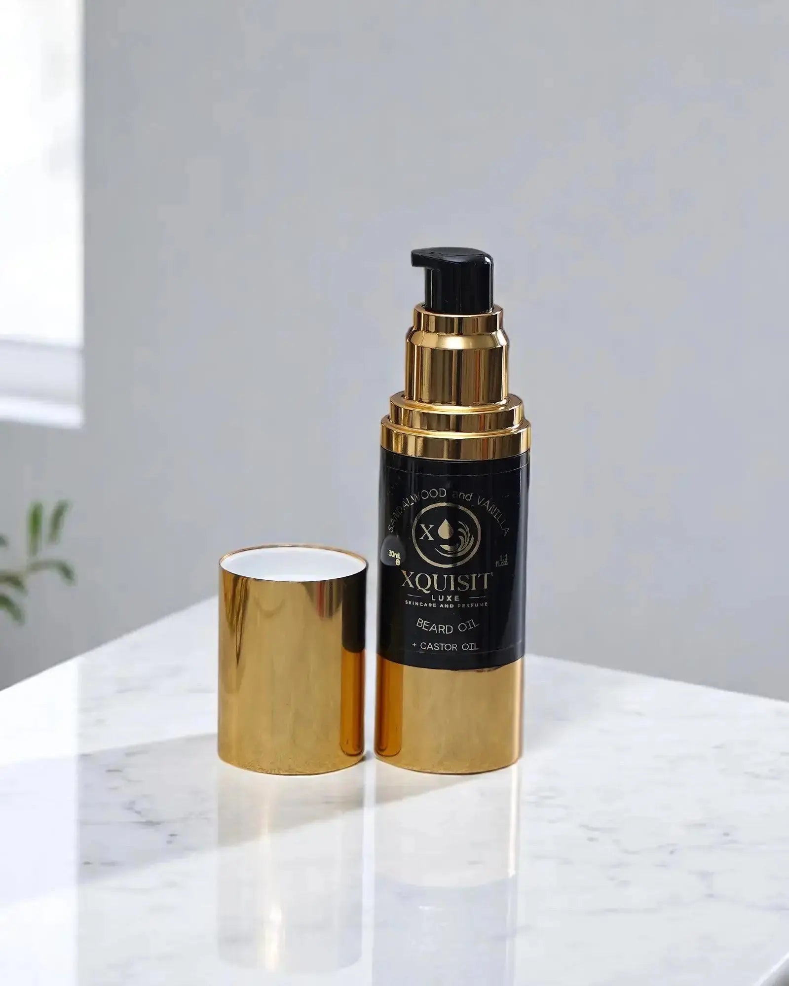 Ultimate Vegan Beard Growth Oil with Castor Oil - Xquisit Luxe skincare & Perfume