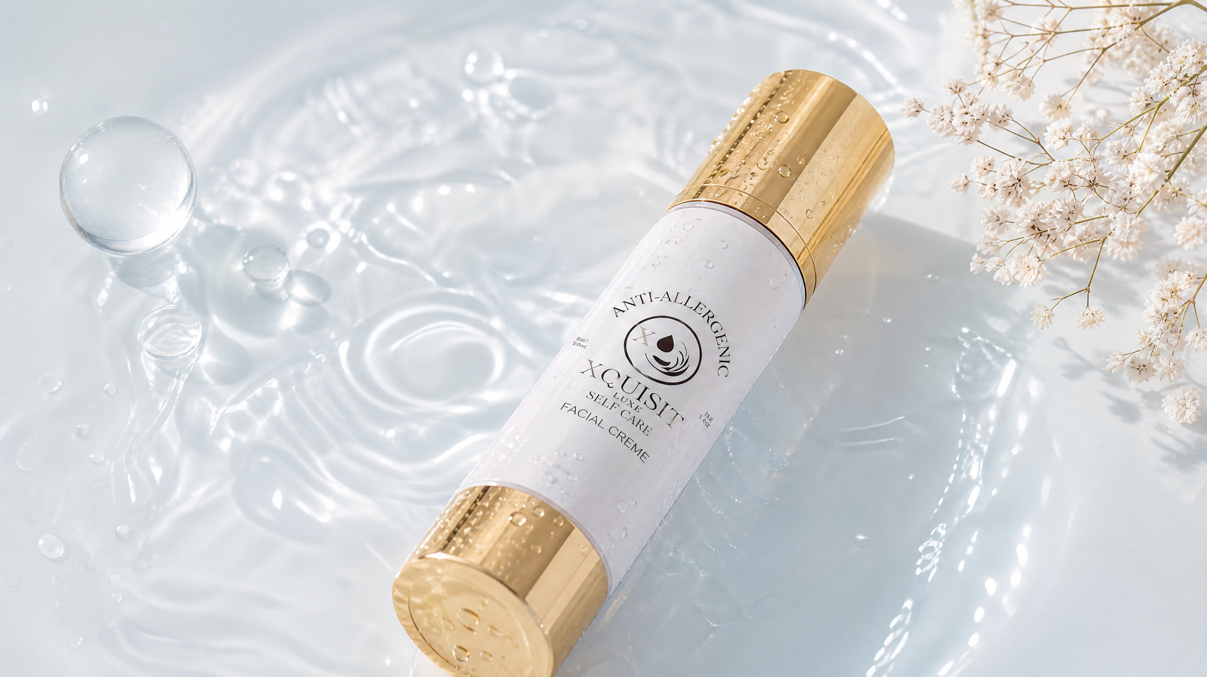 xquisit luxe self care anti allergenic face moisturiser