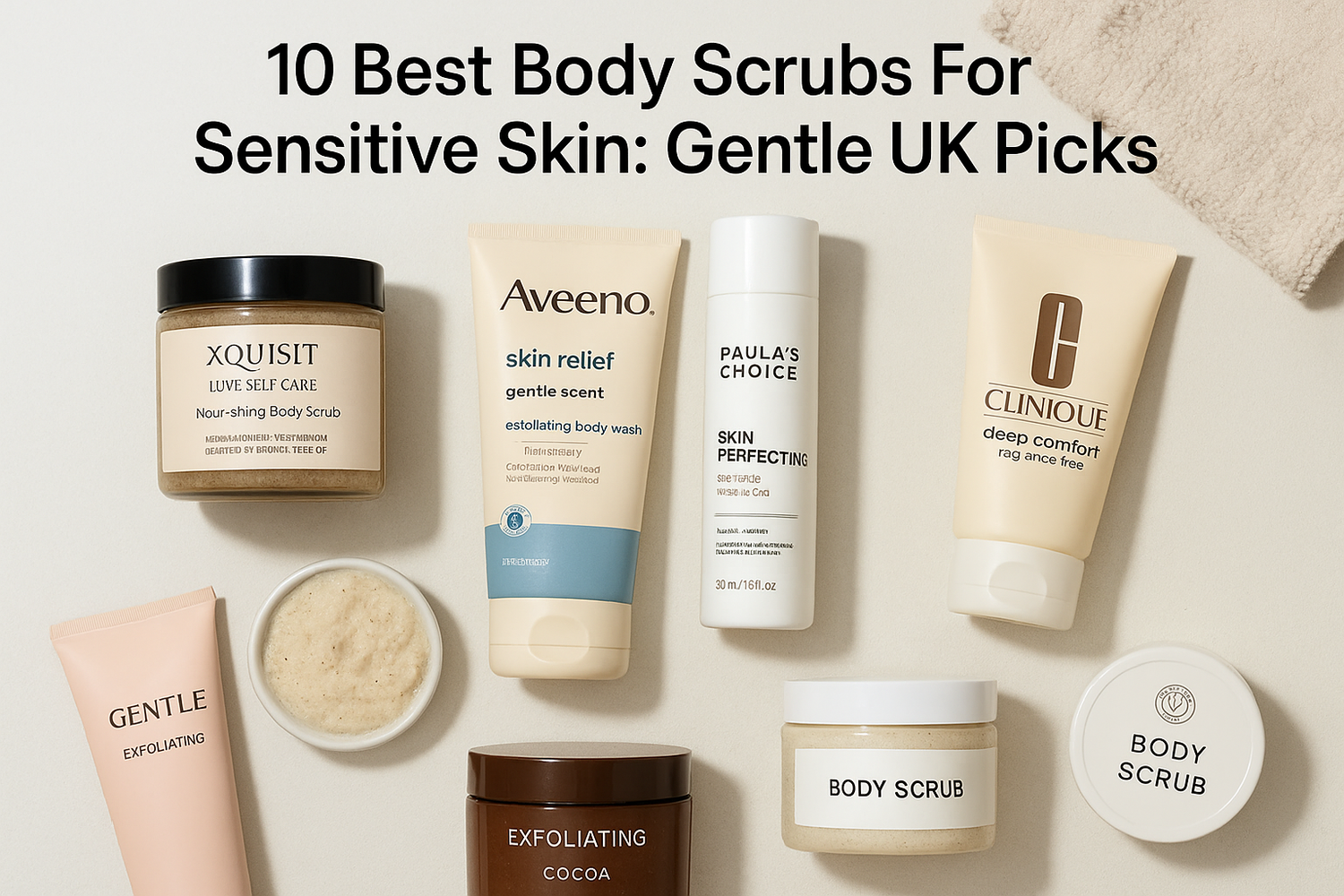 10 Best Body Scrubs For Sensitive Skin: Gentle UK Picks