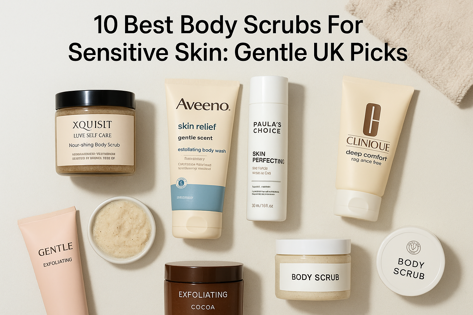 10 Best Body Scrubs For Sensitive Skin: Gentle UK Picks