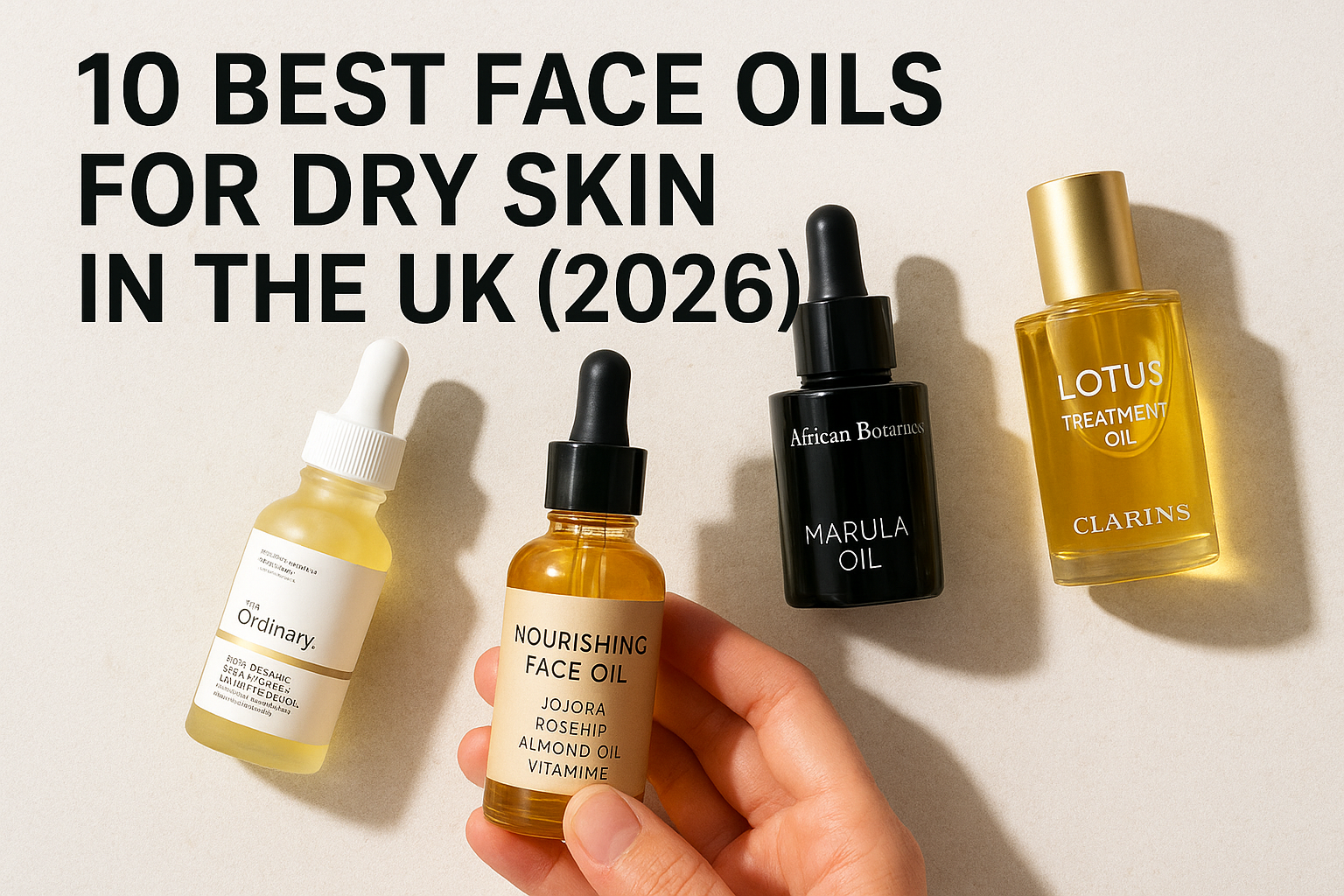 10 Best Face Oils For Dry Skin In The UK (2026)