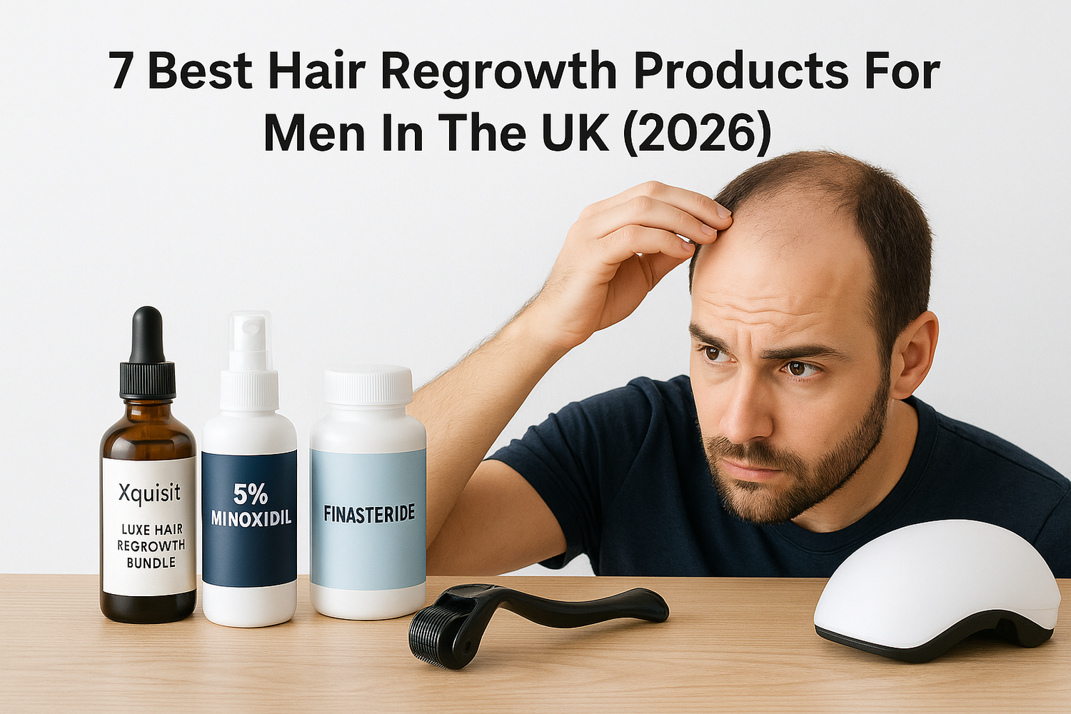 7 Best Hair Regrowth Products For Men In The UK (2026)