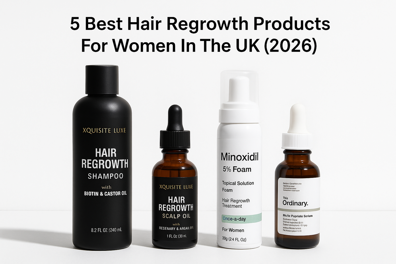 5 Best Hair Regrowth Products For Women In The UK (2026)