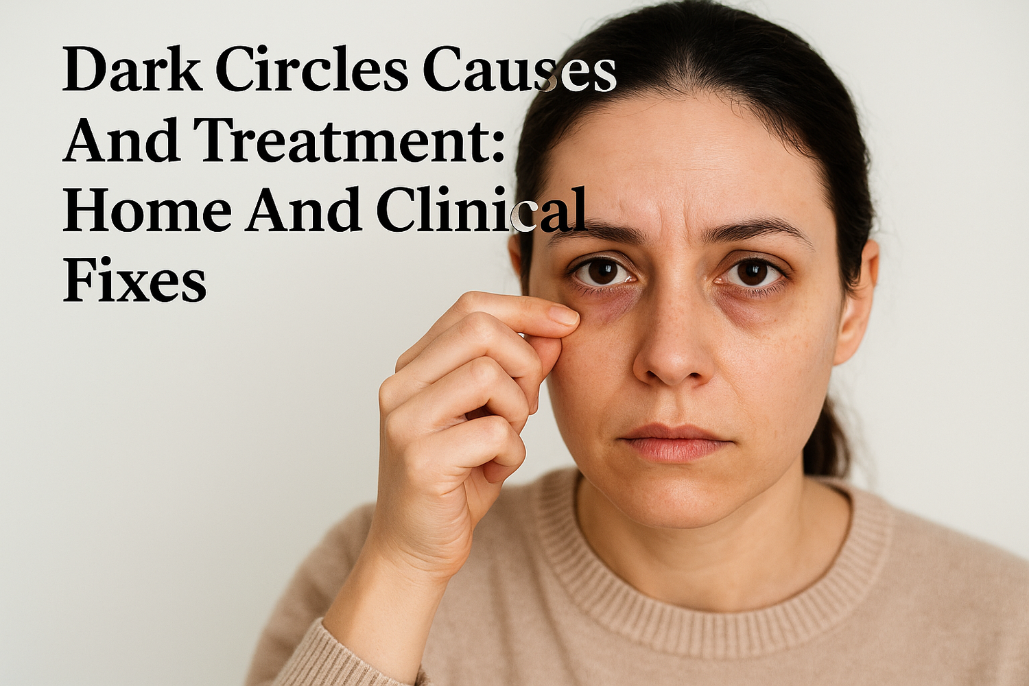 Dark Circles Causes And Treatment: Home And Clinical Fixes