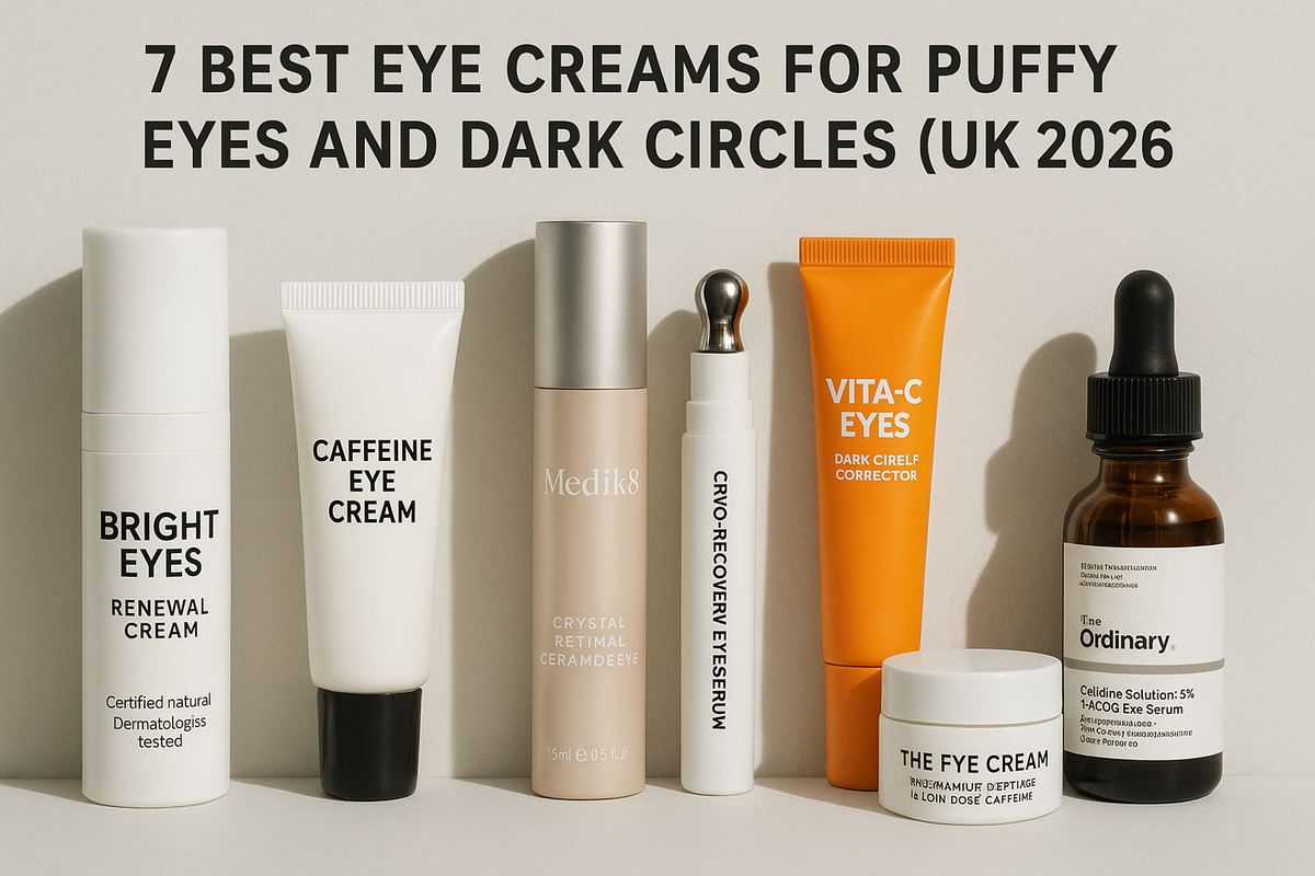 7 Best Eye Creams for Puffy Eyes and Dark Circles (UK 2026)