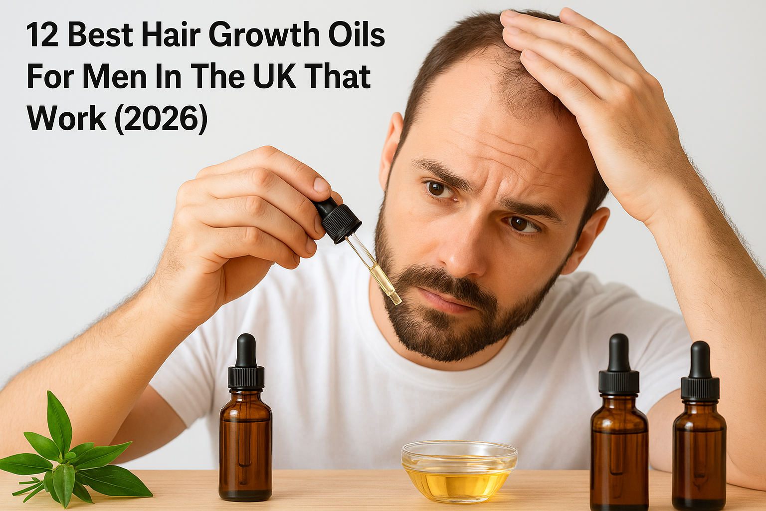 12 Best Hair Growth Oils For Men In The UK That Work (2026)
