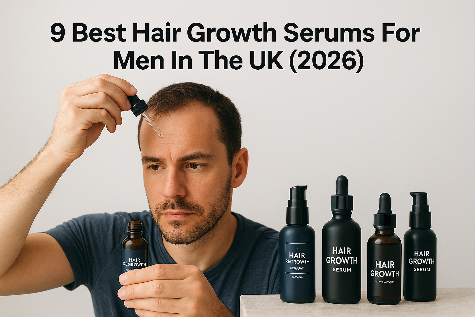 9 Best Hair Growth Serums For Men In The UK (2026)