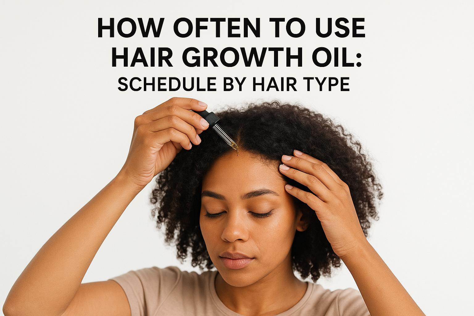 How Often To Use Hair Growth Oil: Schedule By Hair Type