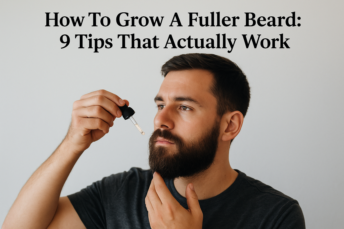 How To Grow A Fuller Beard: 9 Tips That Actually Work