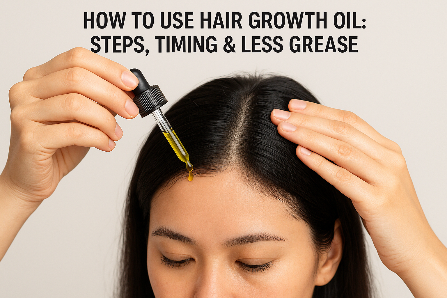 How To Use Hair Growth Oil: Steps, Timing & Less Grease