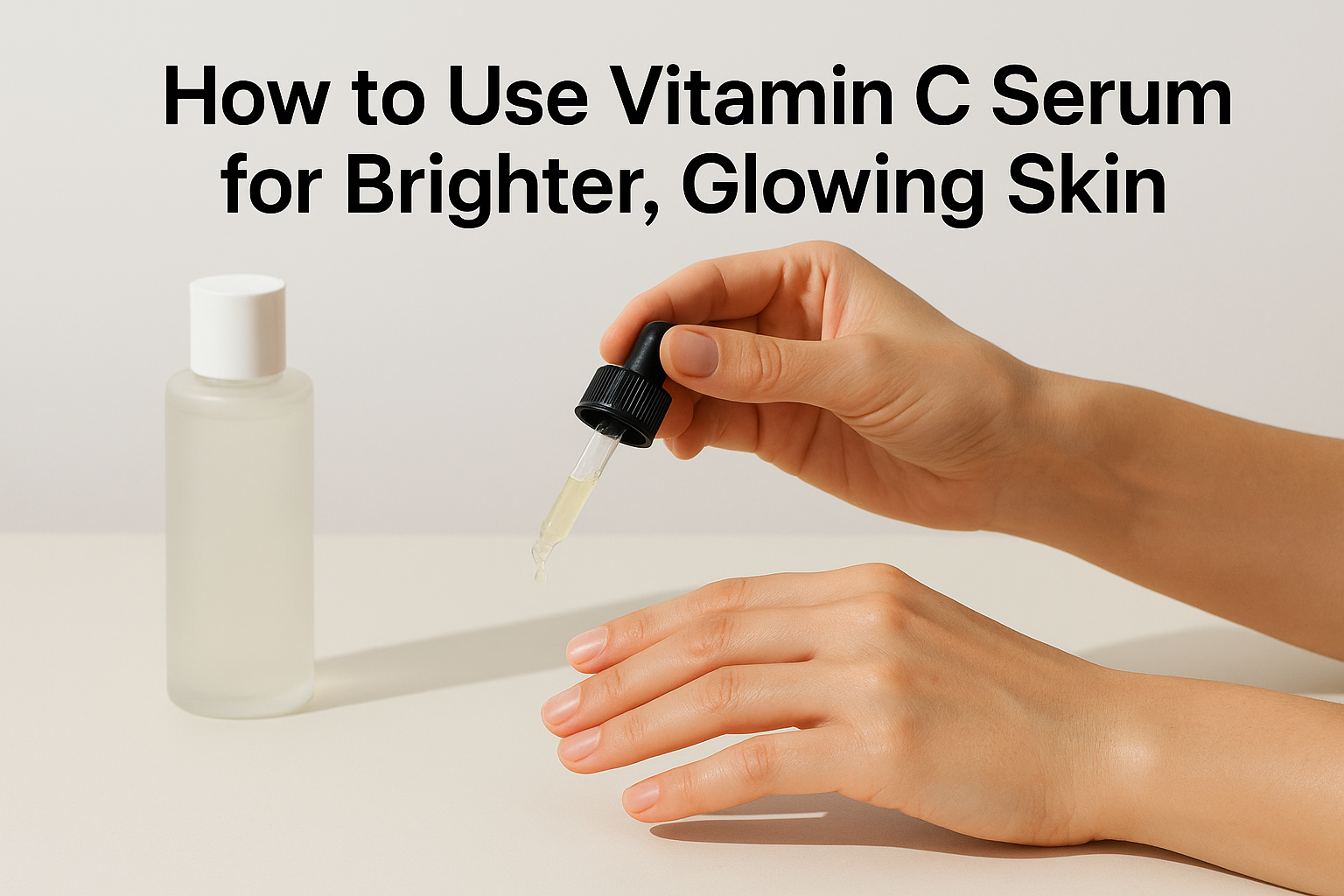 How to Use Vitamin C Serum for Brighter, Glowing Skin