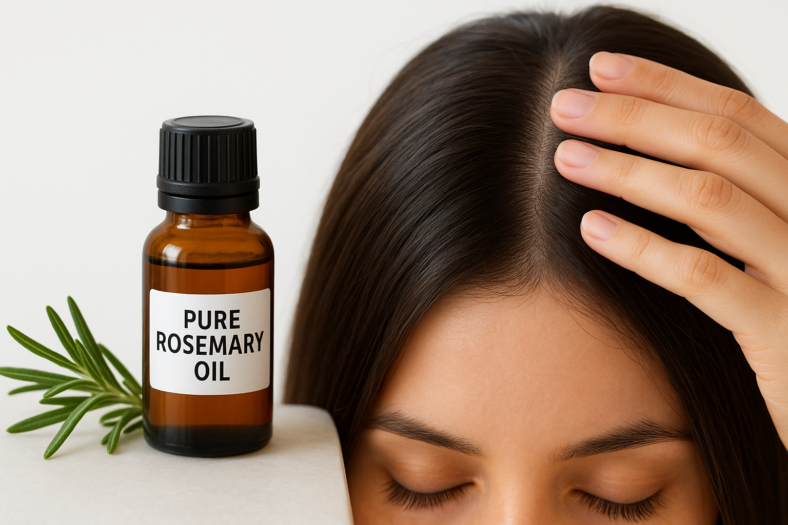 Pure Rosemary Oil For Hair: Benefits, Uses & How To Apply