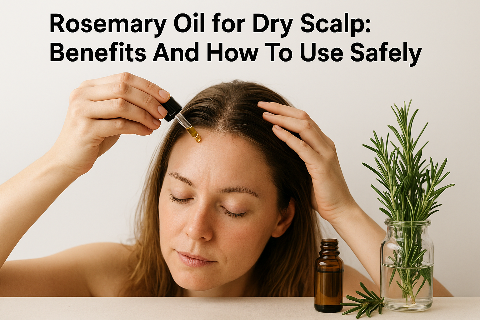 Rosemary Oil for Dry Scalp: Benefits And How To Use Safely