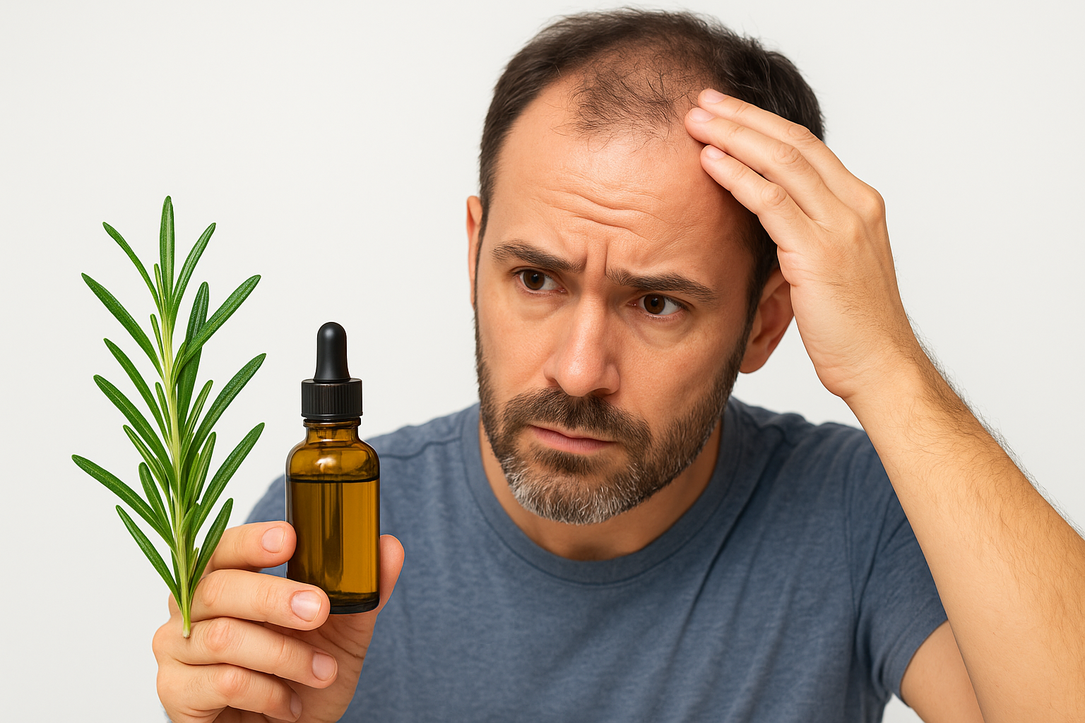 Rosemary Oil For Hair Loss Men: Evidence, Minoxidil, Use