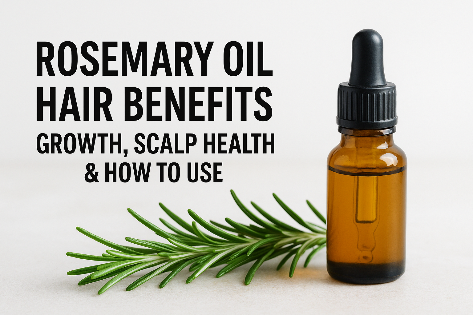 Rosemary Oil Hair Benefits: Growth, Scalp Health & How To Use