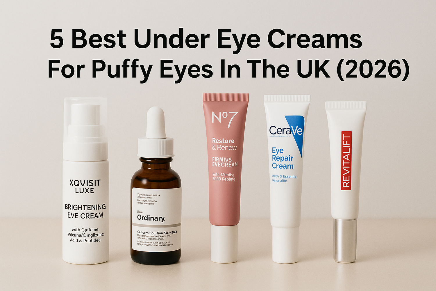 5 Best Under Eye Creams For Puffy Eyes In The UK (2026)