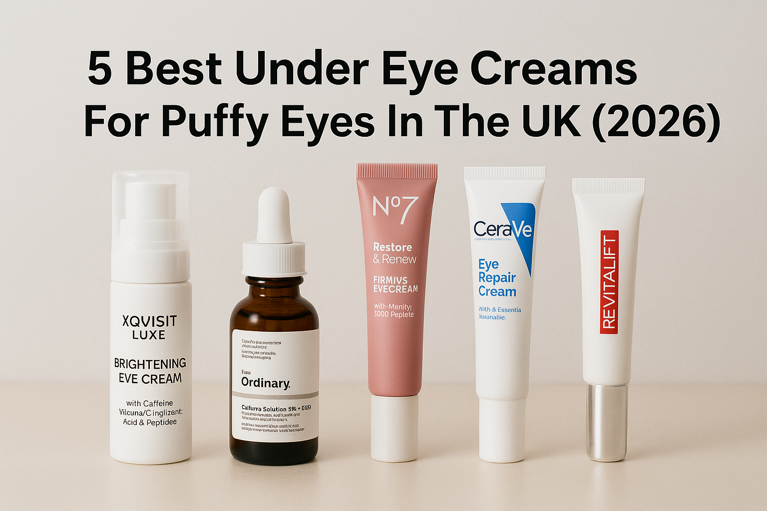 5 Best Under Eye Creams For Puffy Eyes In The UK (2026)