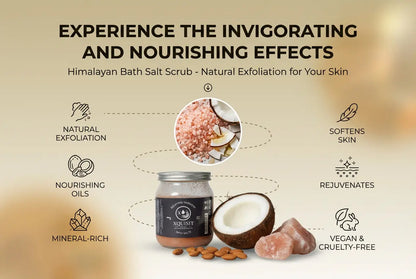 Himalayan Bath Salt Scrub Xquisit Luxe skincare &amp; Perfume