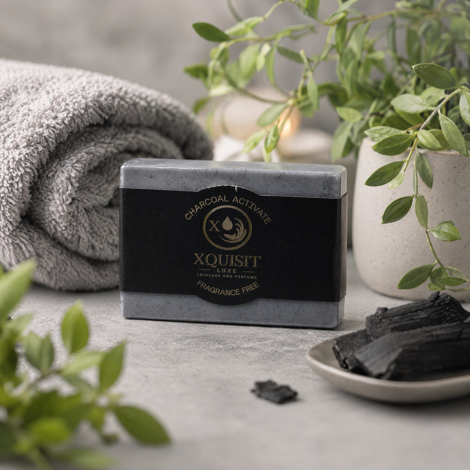 Activated Charcoal Soap — Deep Cleansing &amp; Skin Detox