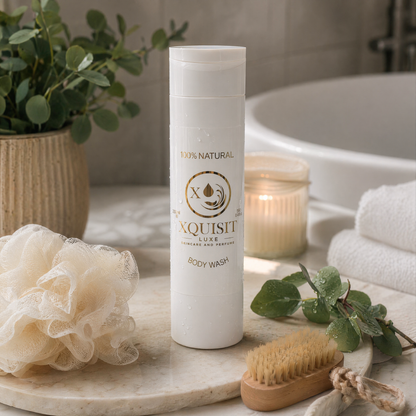 Gel douche naturel aux huiles 100 % naturelles pour une peau nourrie