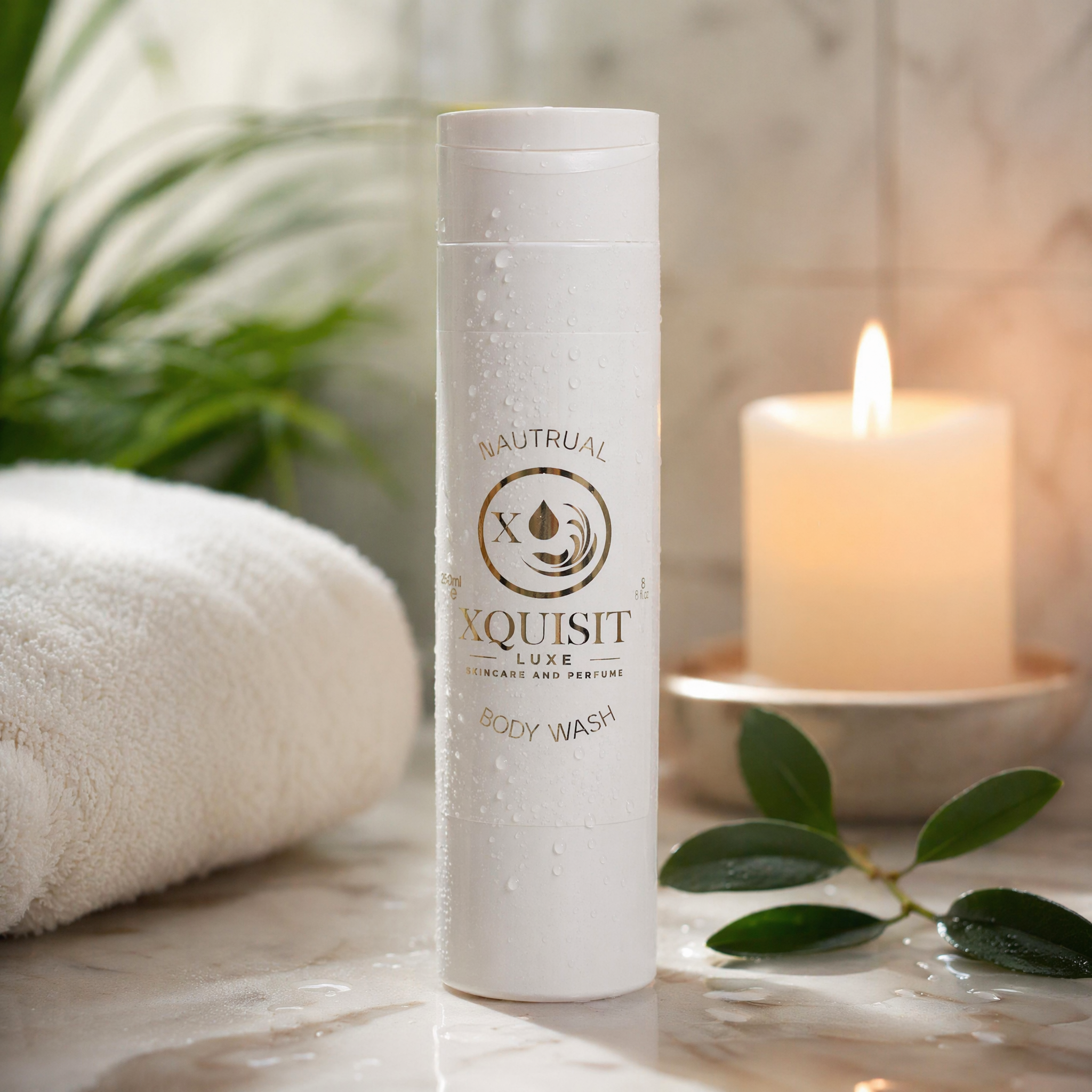 Gel douche naturel aux huiles 100 % naturelles pour une peau nourrie