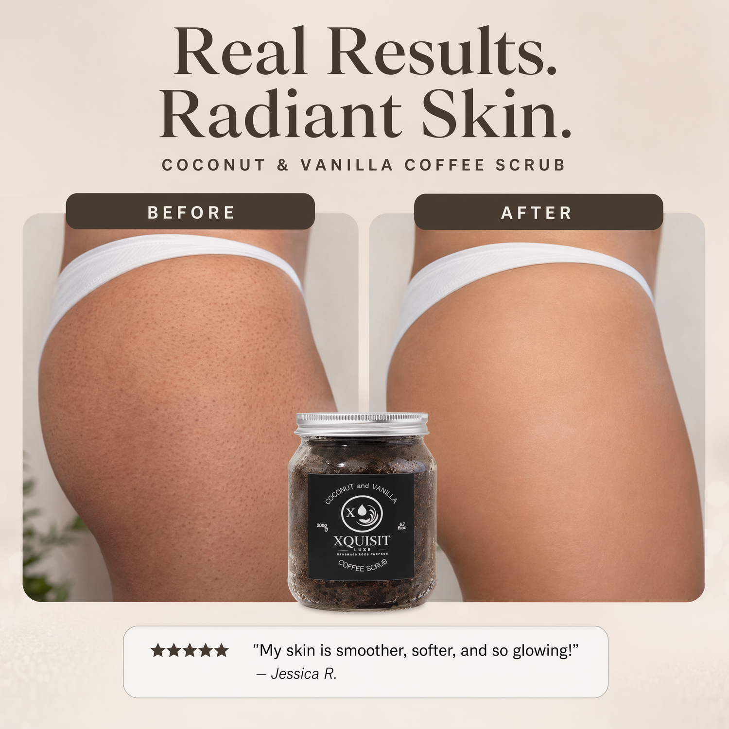 Coffee Body Scrub — Natural Exfoliation for Glowing Skin