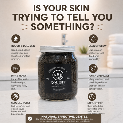 Coffee Body Scrub — Natural Exfoliation for Glowing Skin