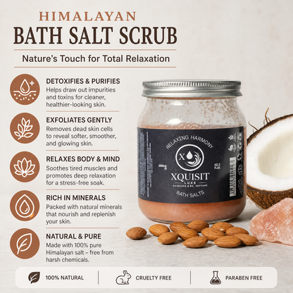 Himalayan Bath Salt Scrub — Relaxation &amp; Skin Renewal