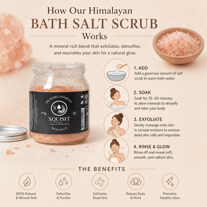 Himalayan Bath Salt Scrub — Relaxation &amp; Skin Renewal