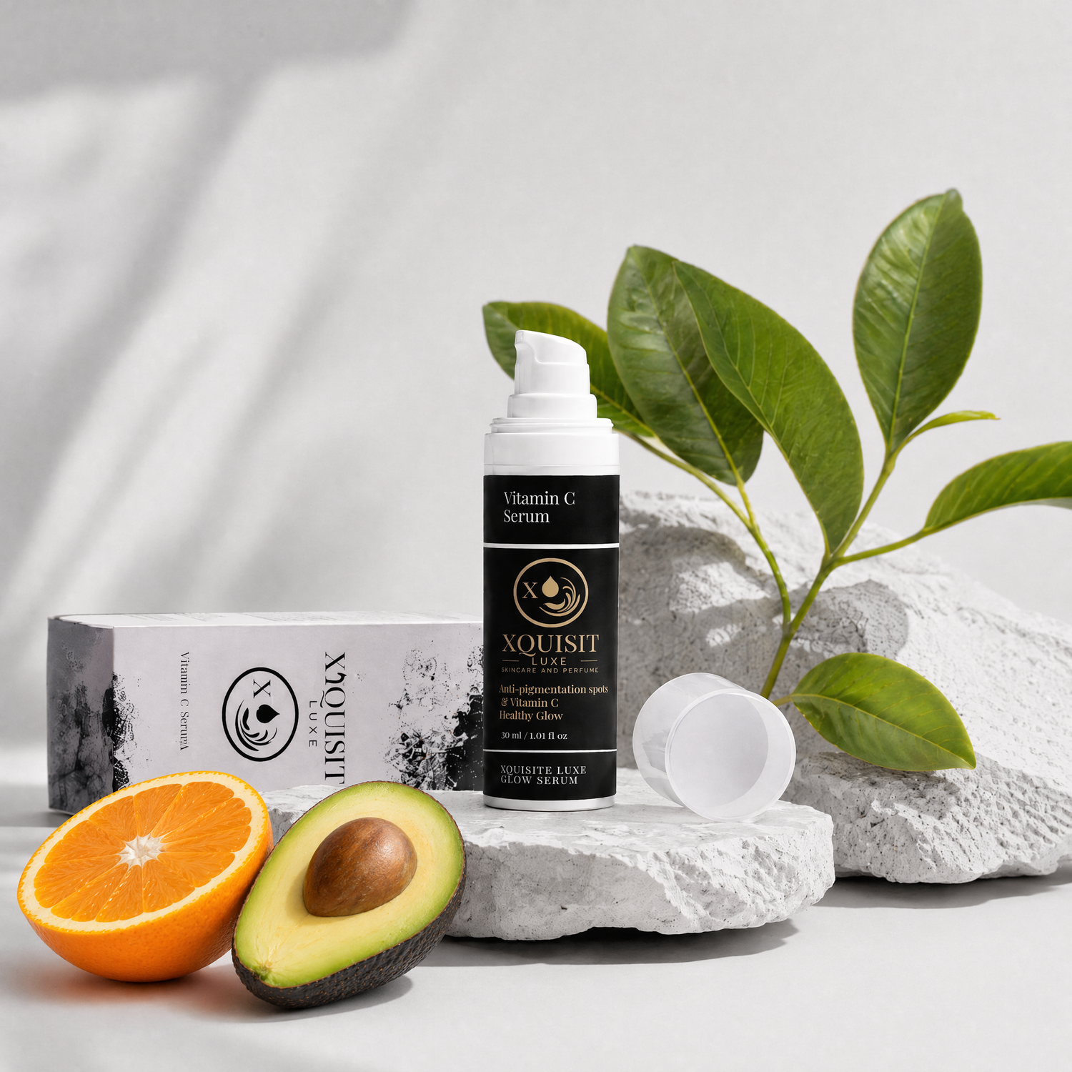 Vitamin C Face Serum with Hyaluronic Acid — Radiant Skin
