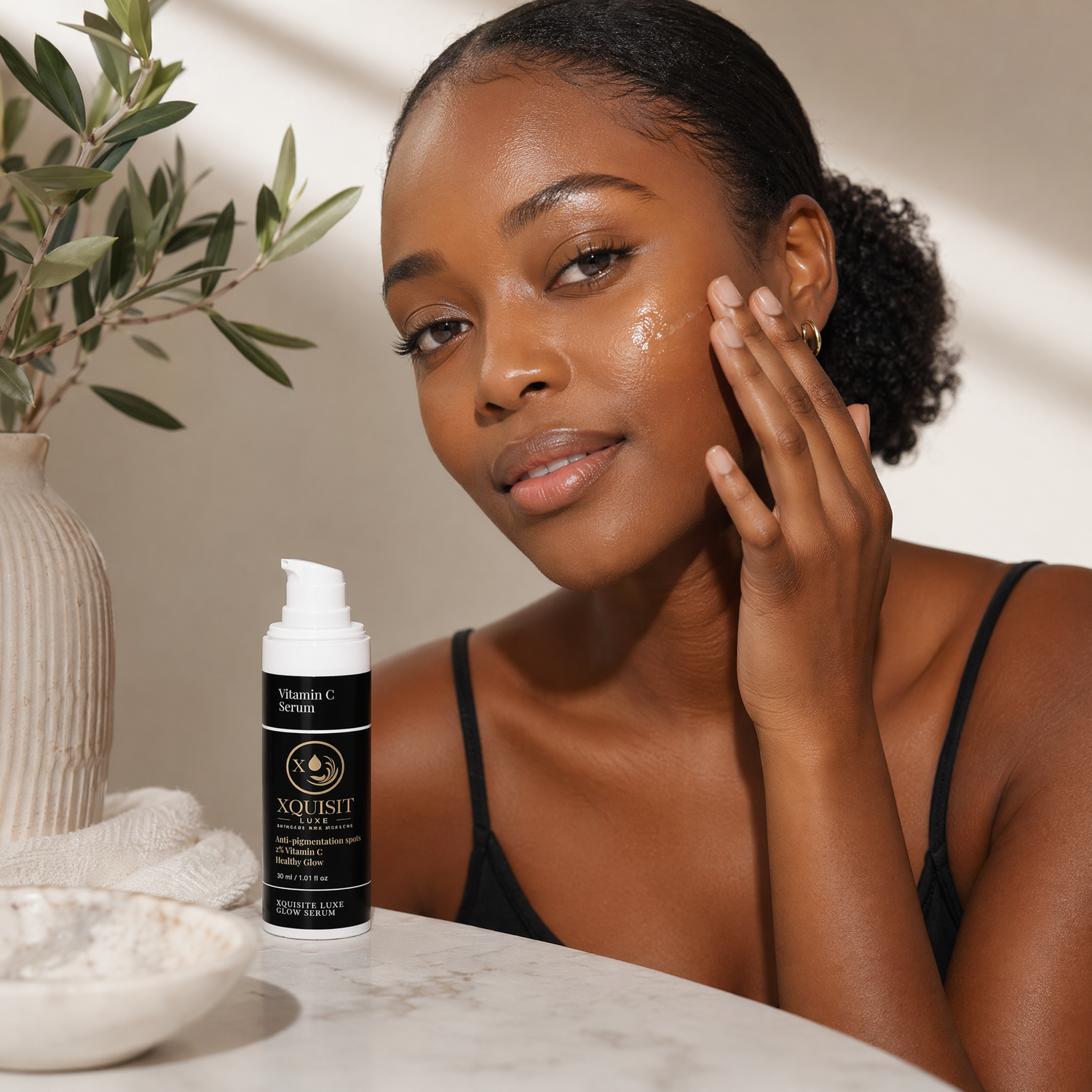 Vitamin C Face Serum with Hyaluronic Acid — Radiant Skin