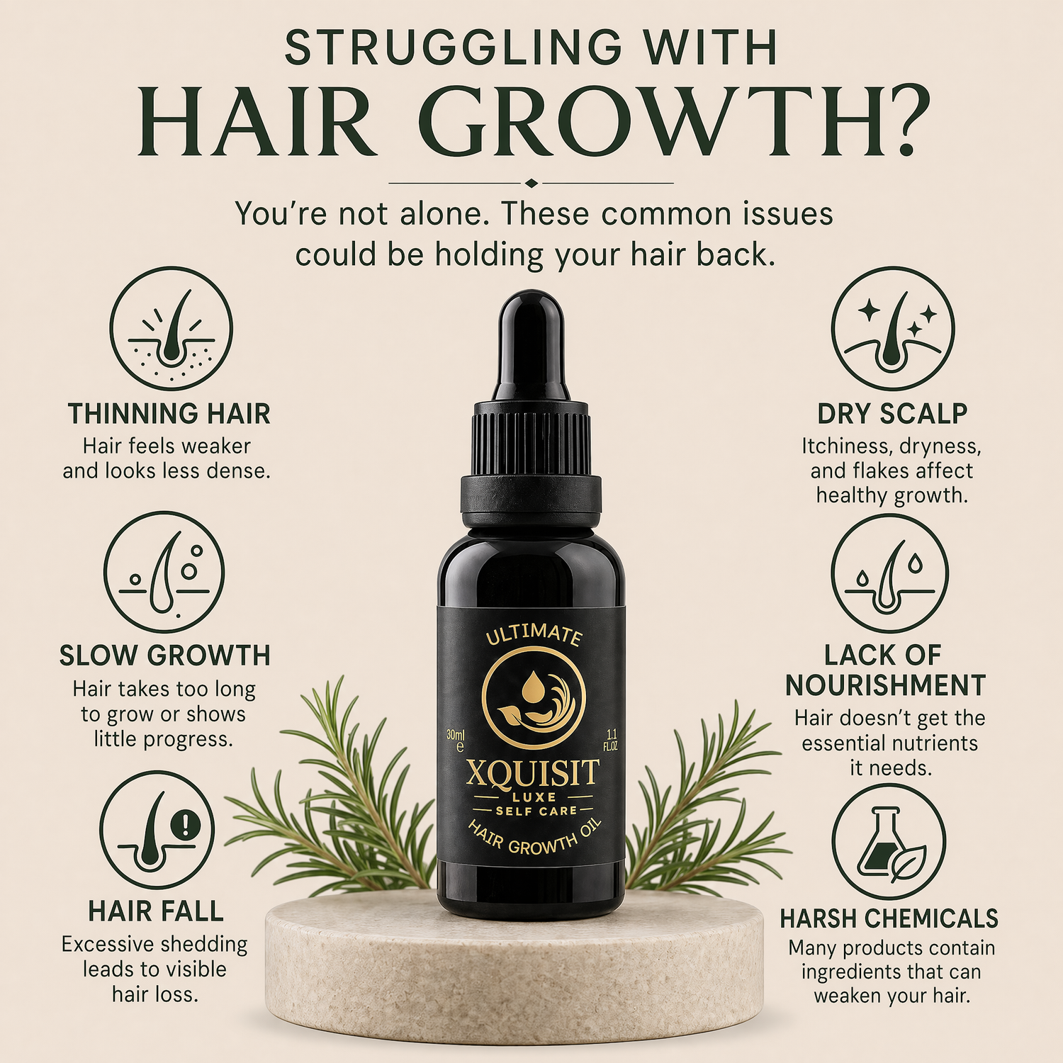Rosemary Oil for Hair Growth — Thicker, Healthier Hair