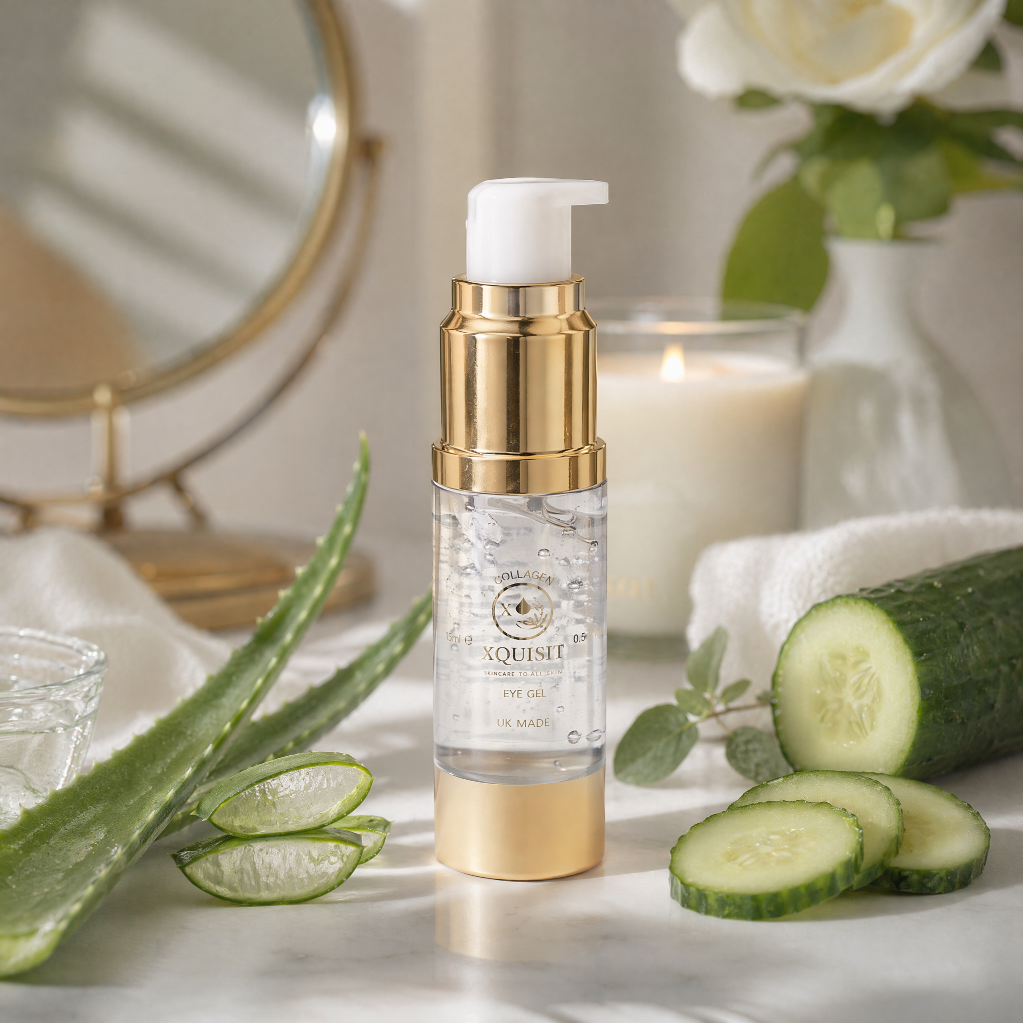 Collagen Eye Gel — Reduce Dark Circles &amp; Puffiness