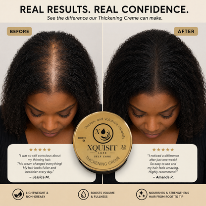 Crème Épaississante pour des Cheveux Plus Épais et Volumineux
