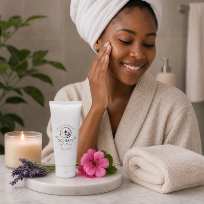 Exfoliating Scrub — Lavender &amp; Geranium for Radiant Skin
