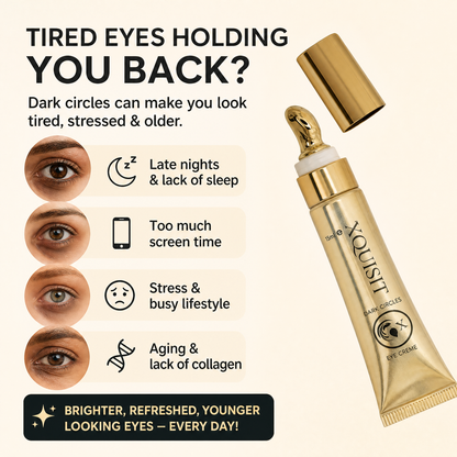 Crème Contour des Yeux Cernes pour Éclaircir et Hydrater