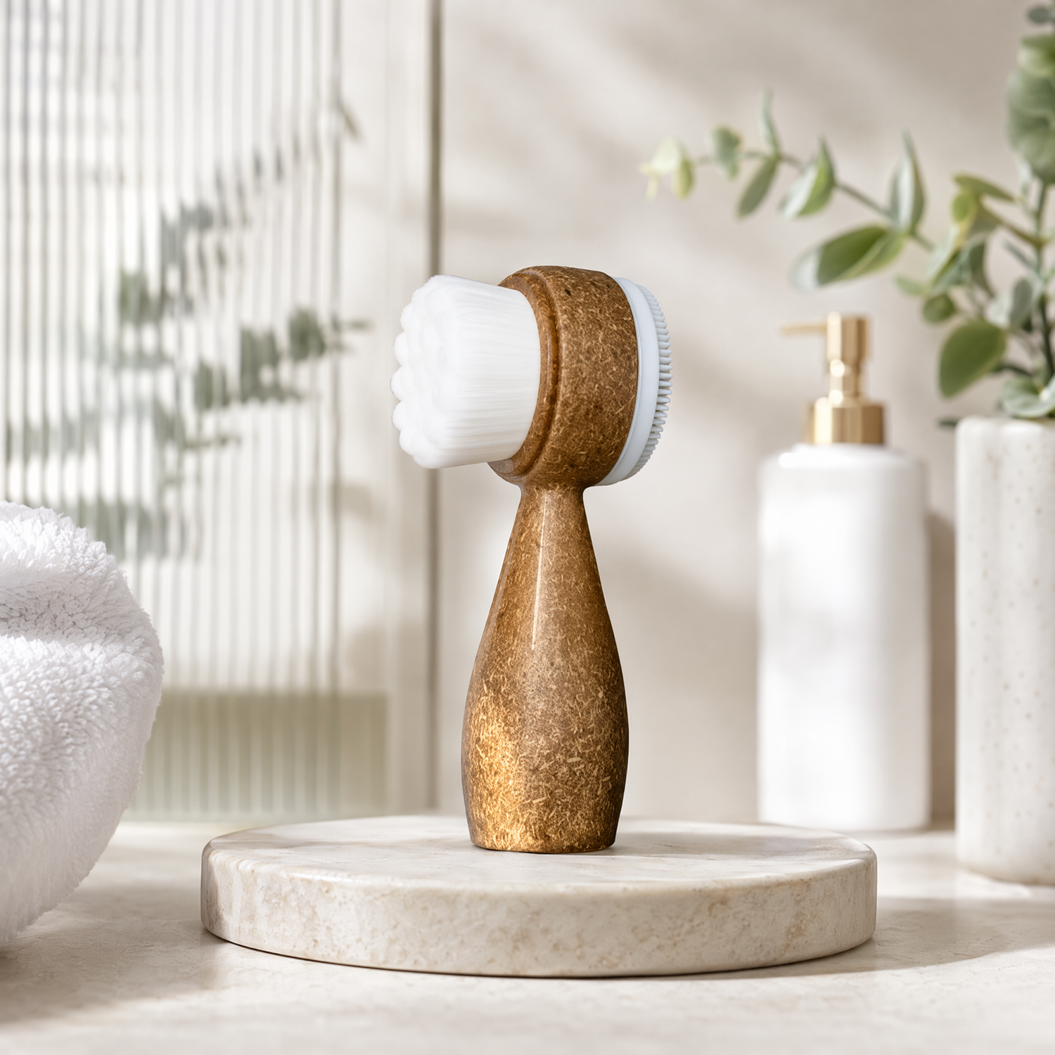 Brosse exfoliante pour une peau lisse et éclatante