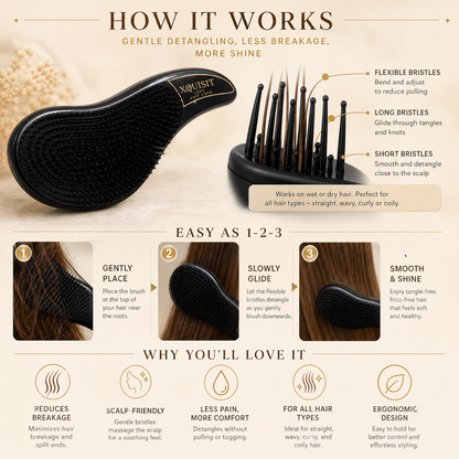 Meilleure brosse démêlante pour un démêlage des cheveux sans effort