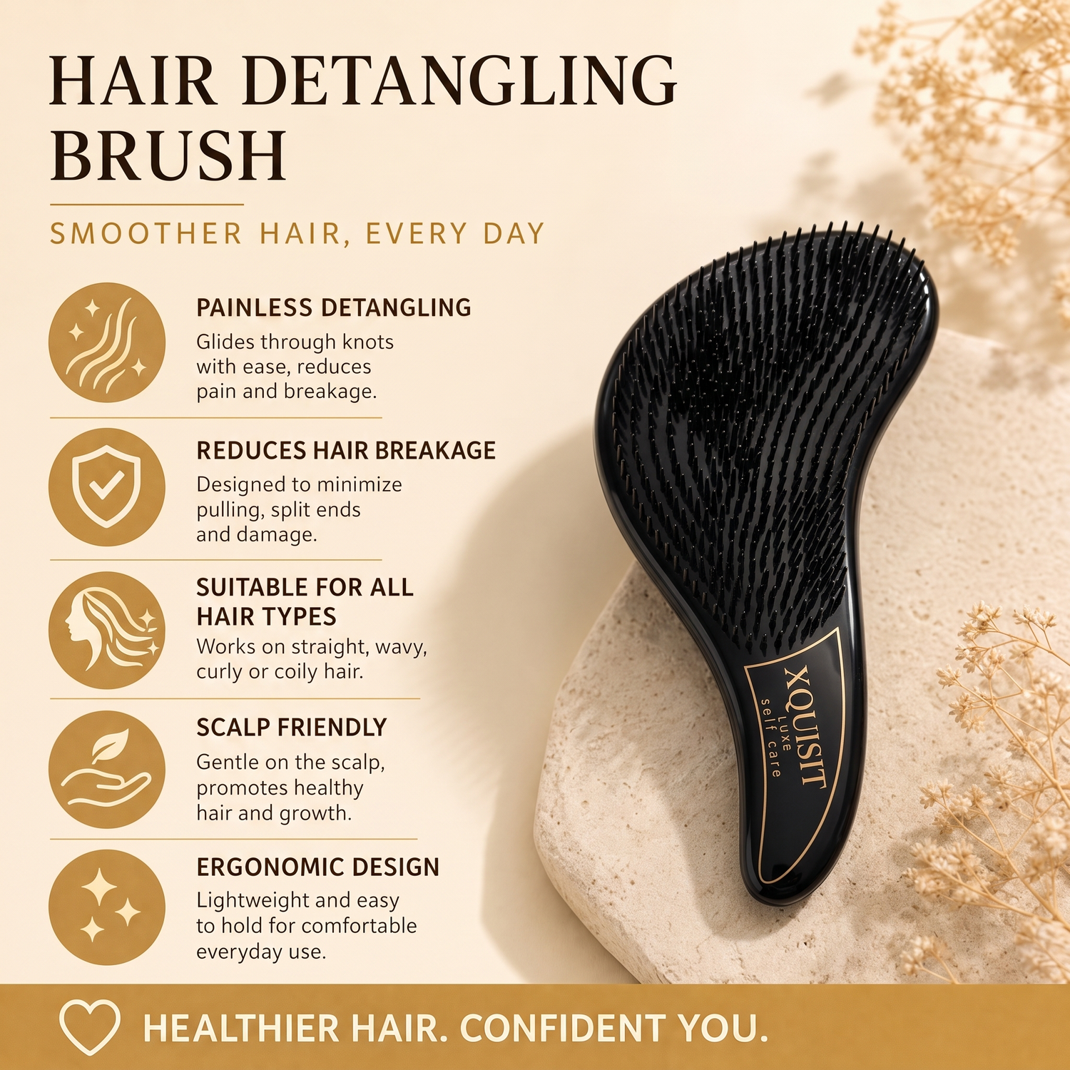 Meilleure brosse démêlante pour un démêlage des cheveux sans effort